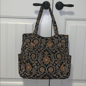 Vera Bradley Tote Caffe Latte
